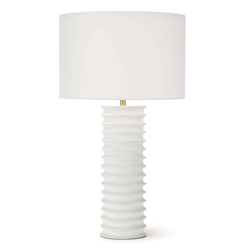 Nabu Metal Column Table Lamp